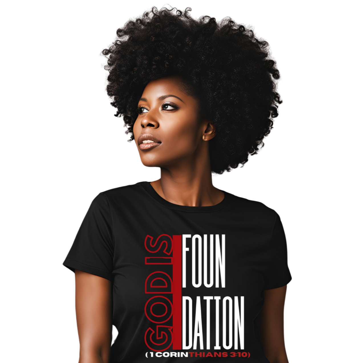 Adult Short Sleeve Unisex Black Brand T-Shirt