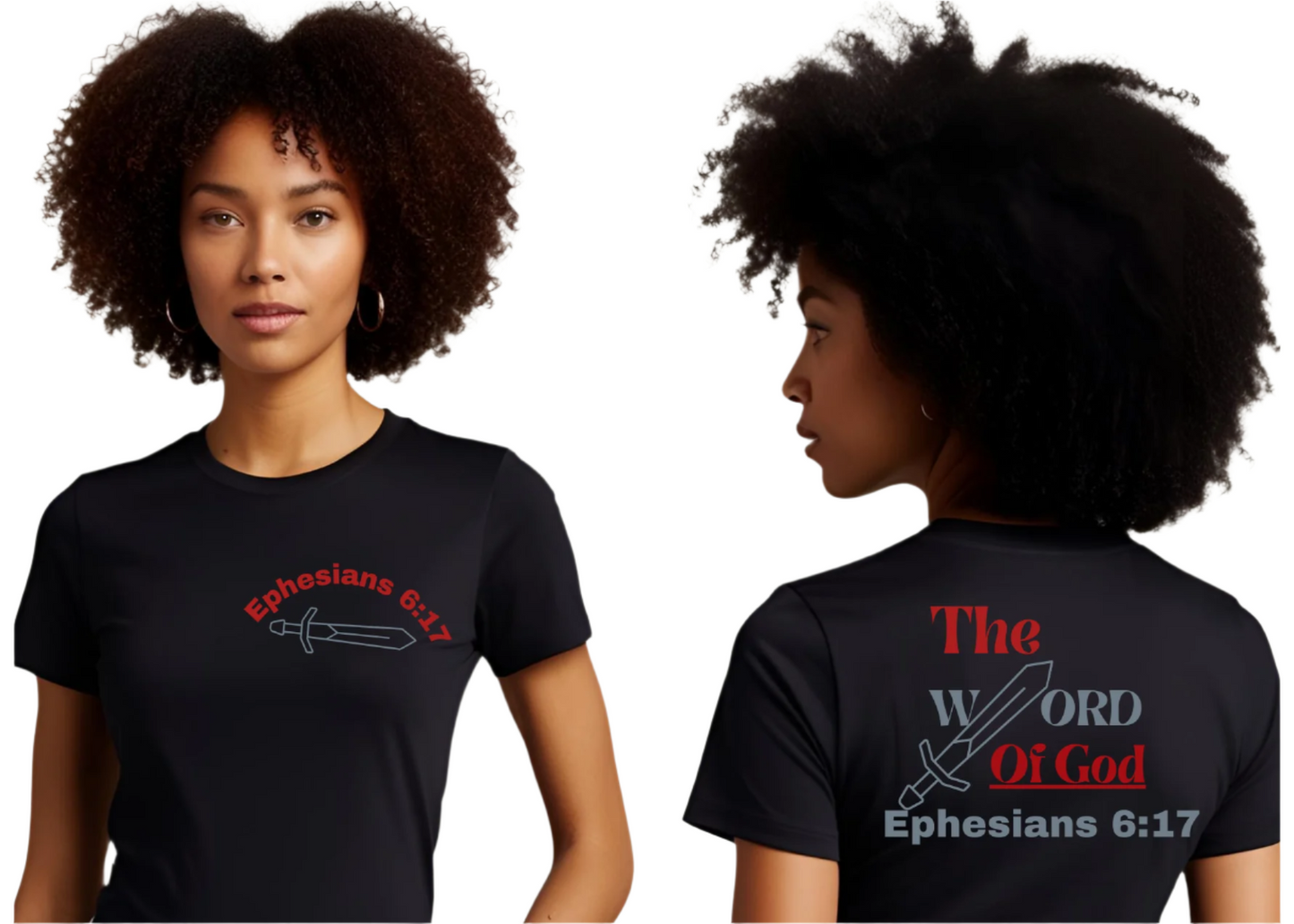 Adult Short Sleeve Unisex Word Of God T-Shirt