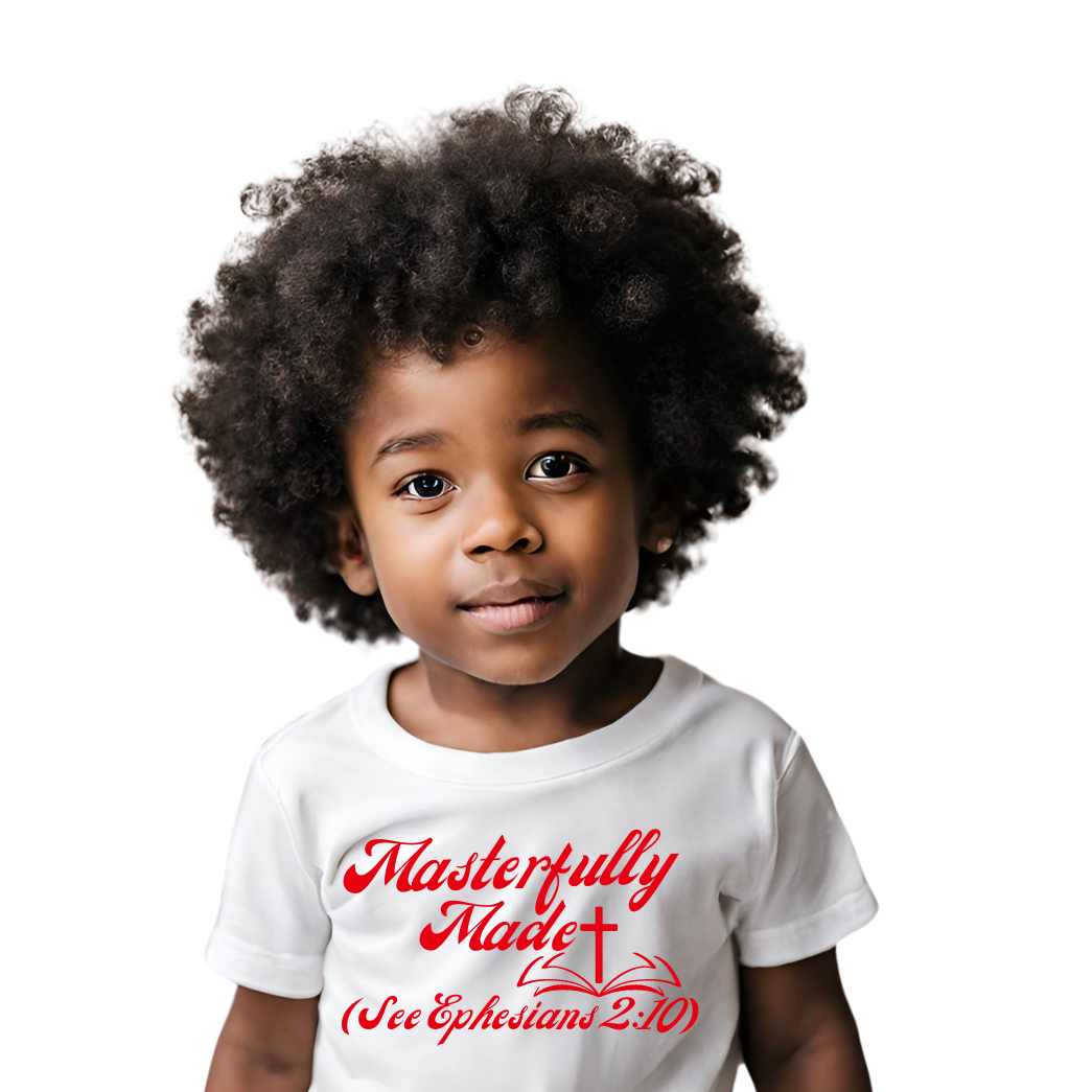 Toddler Short Sleeve Unisex Masterfully Made T-Shirt