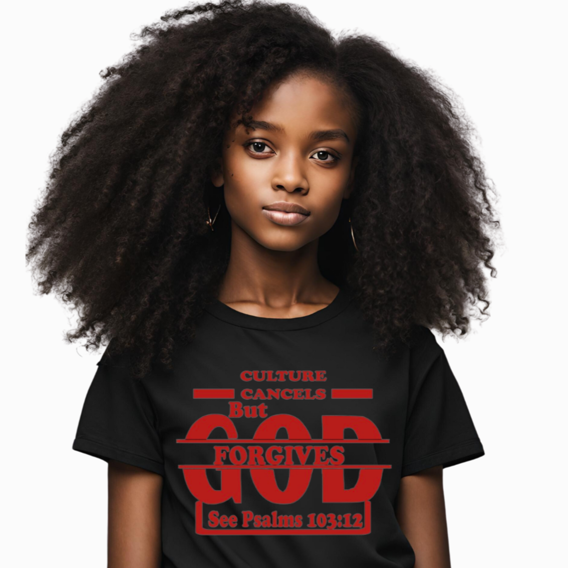 Youth Short Sleeve Unisex Black  Culture Cancels T-Shirt